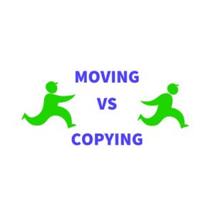 Windows Moving VS Copying Functions